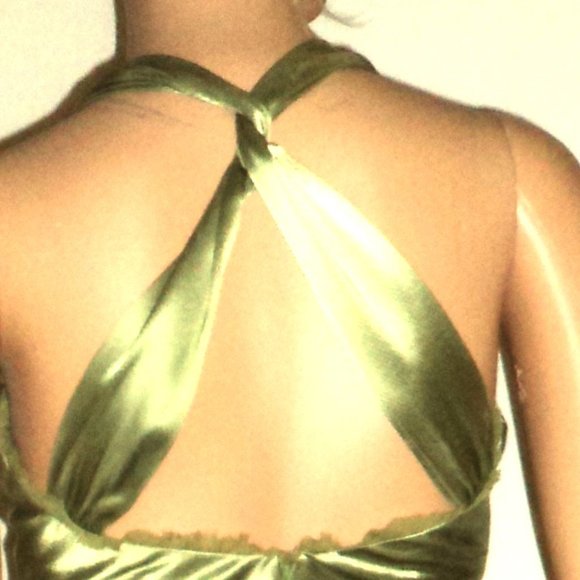 Special Occasion After Five Holiday Dress with Faux Vintage Art Deco Styling - Picture 7 of 14